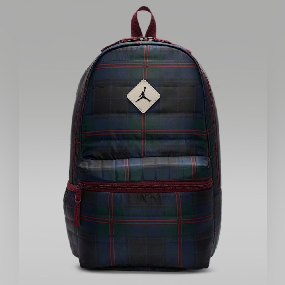 Air Jordan quilted day pack 17x11.5 100% polyester